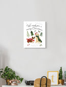 Holidogs Collection. B. Wall Art -Victoria Barnes Designs