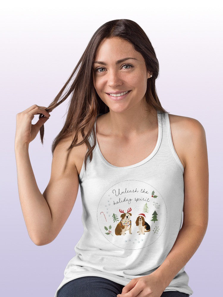Holidogs Collection C. T-shirt -Victoria Barnes Designs