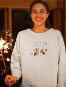 Holidogs Collection C. Sweatshirt -Victoria Barnes Designs