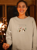 Holidogs Collection C. Sweatshirt -Victoria Barnes Designs