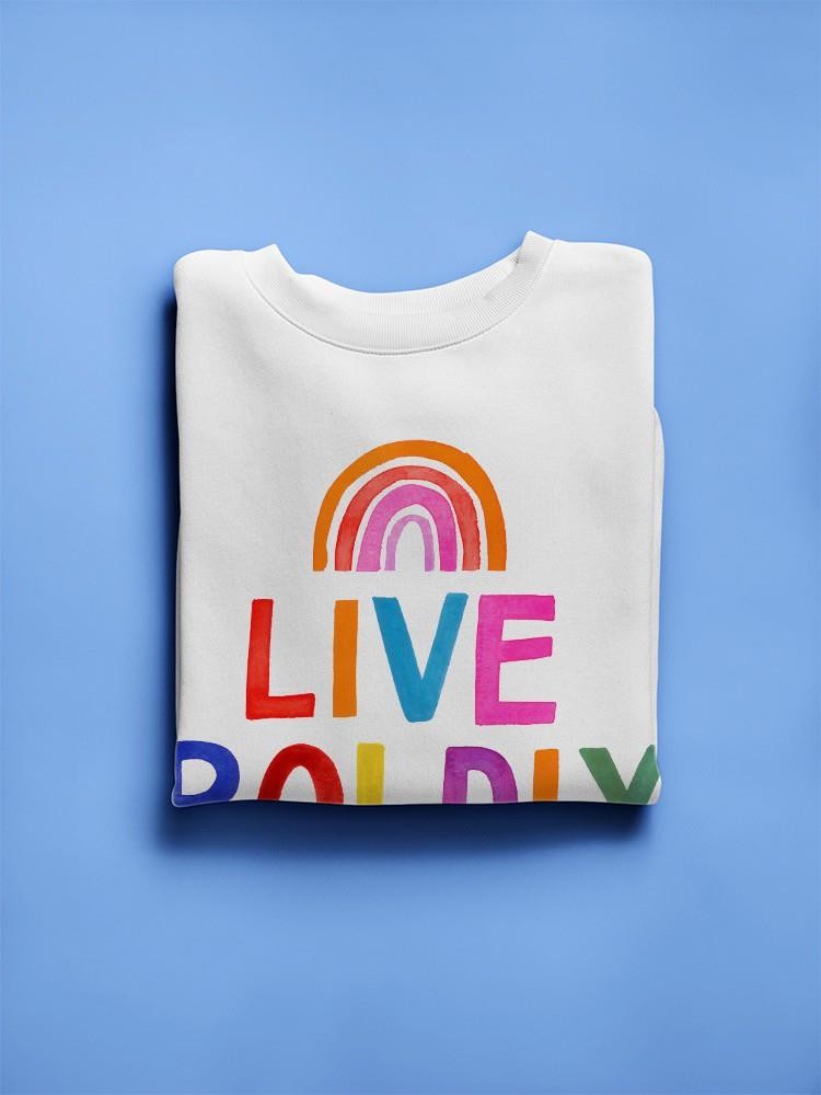 Love Loudly I. Sweatshirt -Victoria Barnes Designs