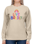 Love Loudly I. Sweatshirt -Victoria Barnes Designs