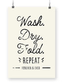 Laundry Room I. Wall Art -Victoria Barnes Designs