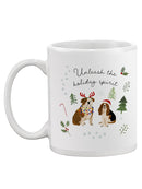 Holidogs Ii Mug -Victoria Barnes Designs