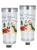 Holidogs I Tumbler -Victoria Barnes Designs