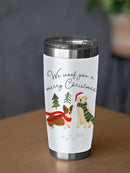 Holidogs I Tumbler -Victoria Barnes Designs