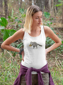 Rascally Raccoon Iii T-shirt -Victoria Barnes Designs
