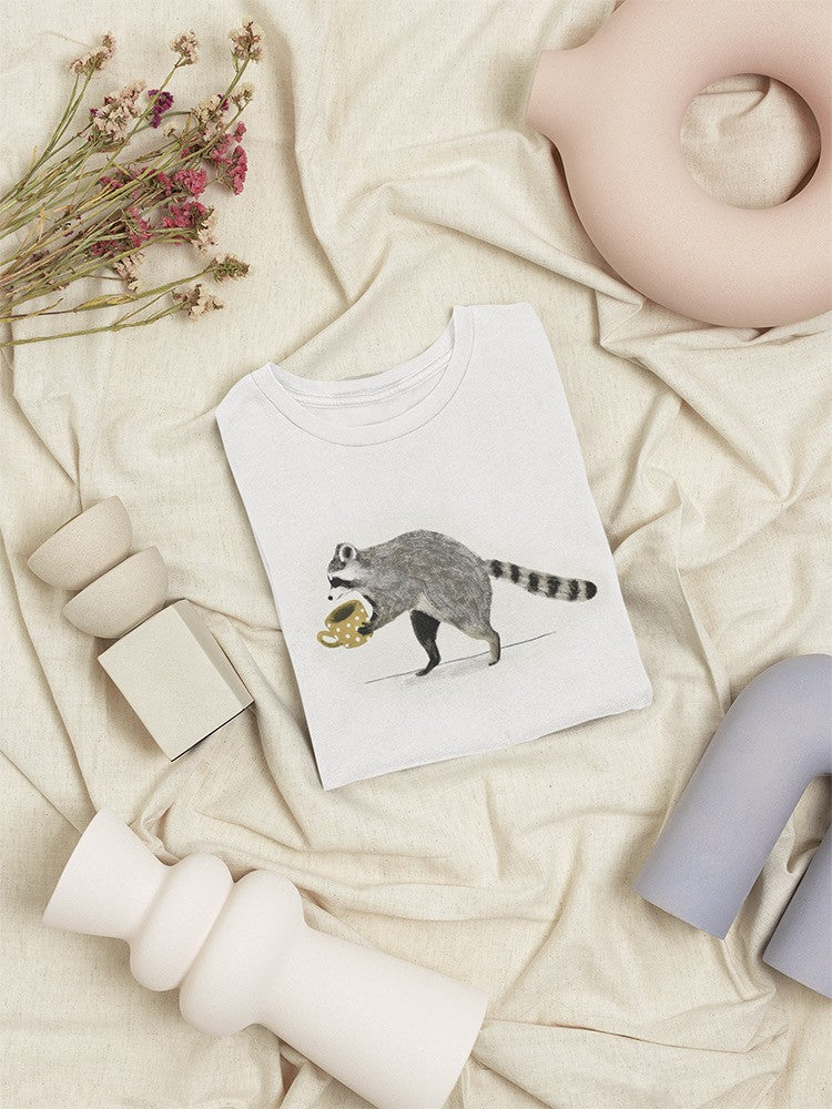 Rascally Raccoon Iii T-shirt -Victoria Barnes Designs