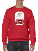 Santa's Foodtruck Collection B. Sweatshirt -Victoria Borges Designs