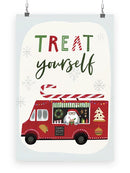 Santa's Foodtruck Collection B Wall Art -Victoria Borges Designs