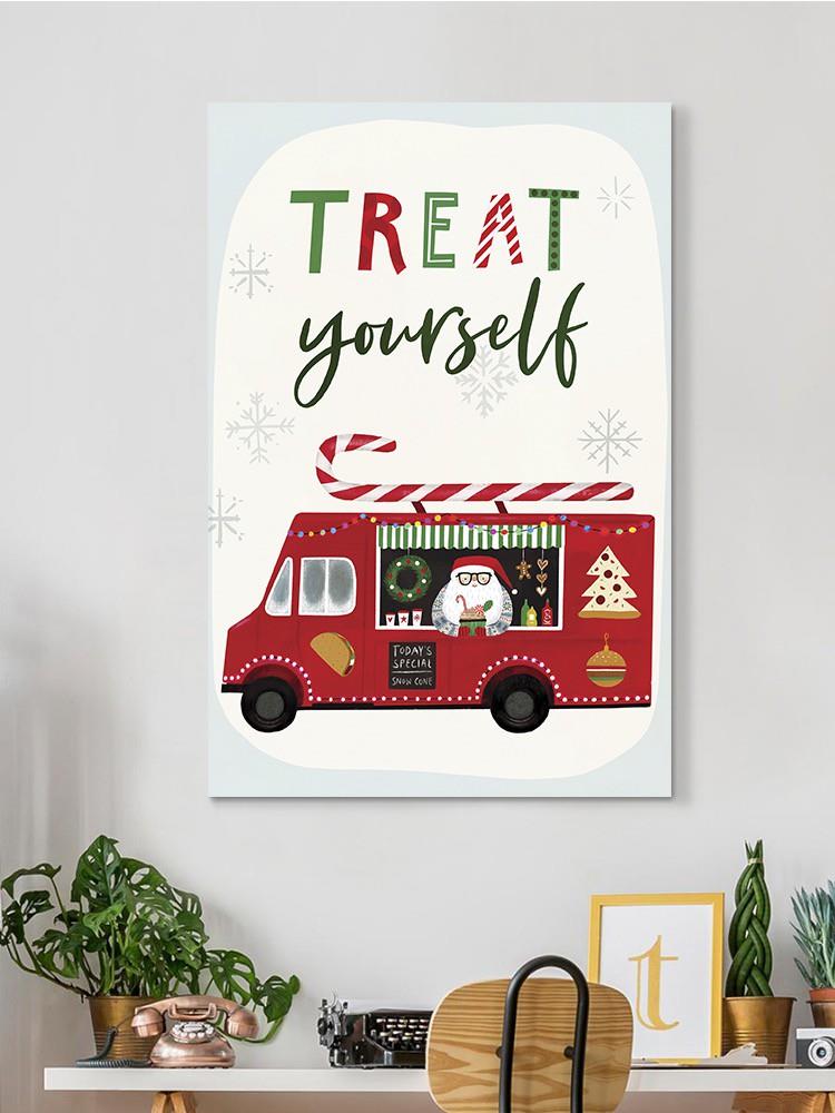 Santa's Foodtruck Collection B Wall Art -Victoria Borges Designs