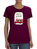 Santa's Foodtruck Collection B T-shirt -Victoria Borges Designs