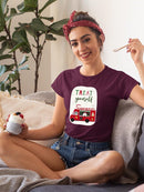 Santa's Foodtruck Collection B T-shirt -Victoria Borges Designs