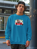 Santa's Foodtruck Collection A. Sweatshirt -Victoria Borges Designs