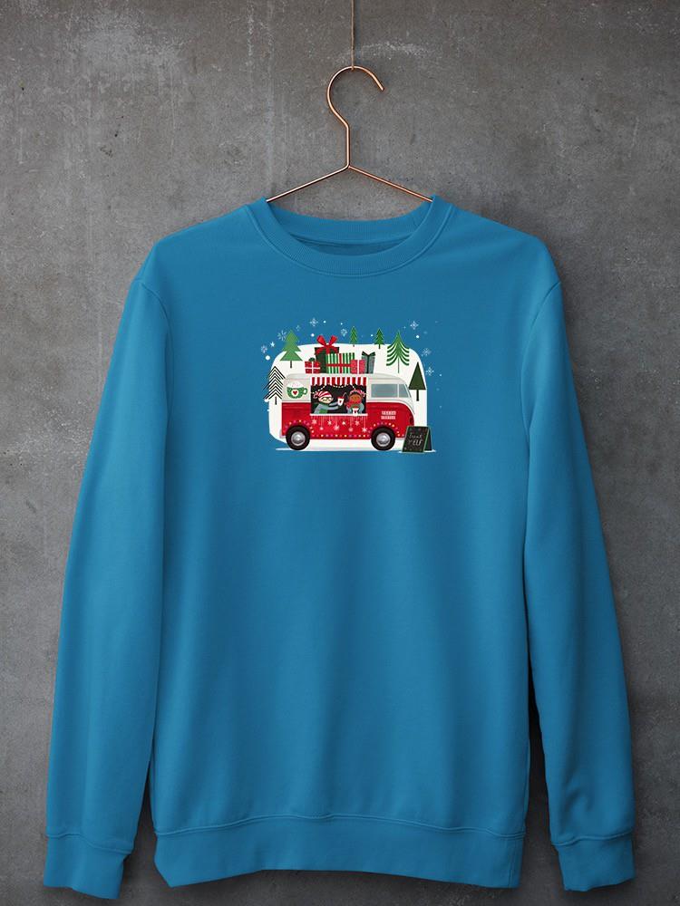 Santa's Foodtruck Collection A. Sweatshirt -Victoria Borges Designs