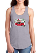 Santa's Foodtruck Collection A. Racerback Tank -Victoria Borges Designs