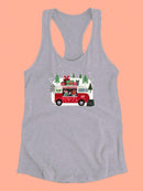Santa's Foodtruck Collection A. Racerback Tank -Victoria Borges Designs