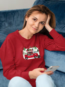 Santa's Foodtruck Collection A. Sweatshirt -Victoria Borges Designs