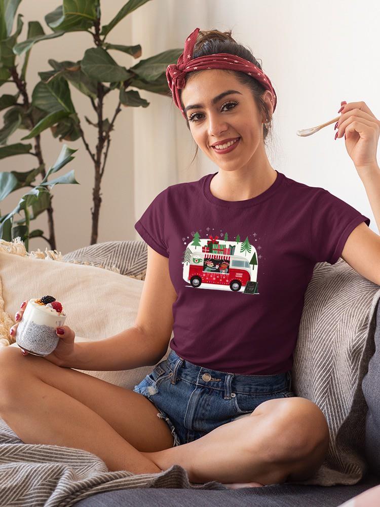 Santa's Foodtruck Collection A T-shirt -Victoria Borges Designs