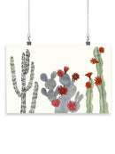 Flowering Christmas Cactus A Wall Art -Victoria Borges Designs