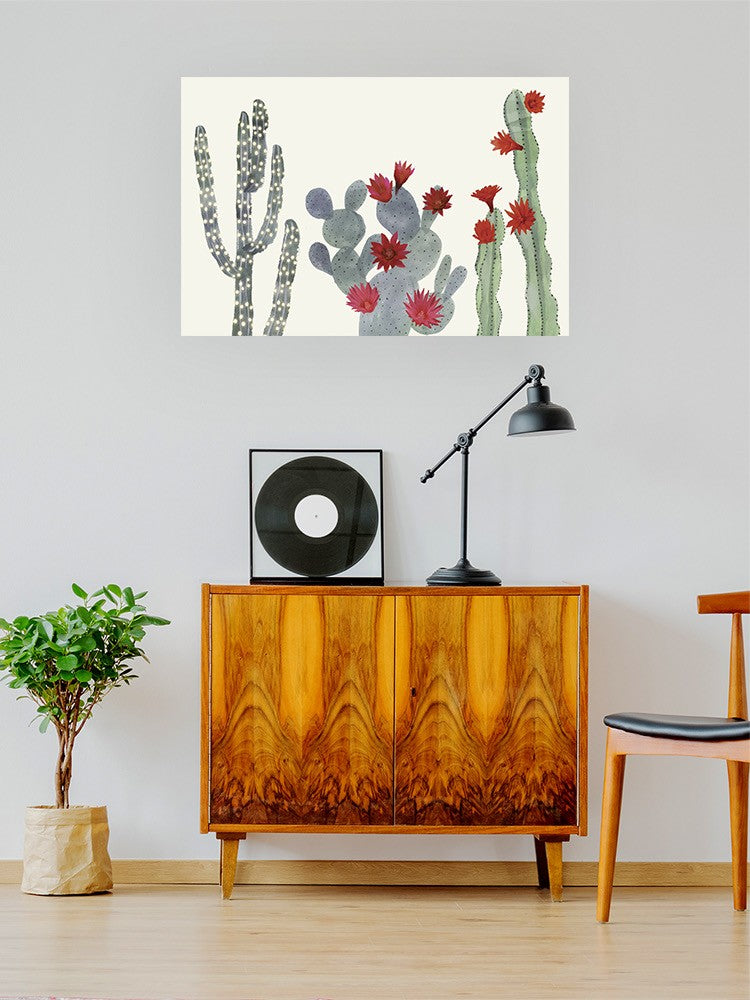 Flowering Christmas Cactus A Wall Art -Victoria Borges Designs