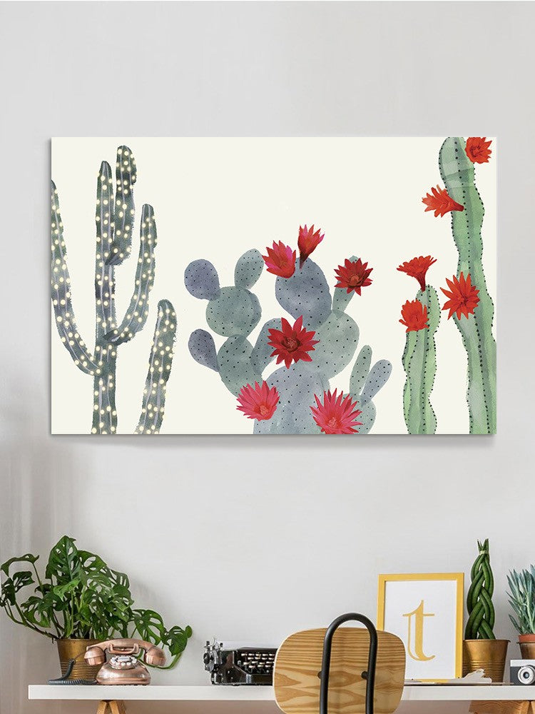 Flowering Christmas Cactus A Wall Art -Victoria Borges Designs