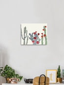 Flowering Christmas Cactus A Wall Art -Victoria Borges Designs