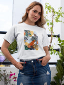 Jungle Jumble Collection. B T-shirt -Victoria Borges Designs