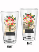Darling Valentine. I. Pint Glass -Victoria Borges Designs