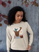 Sunseeker Bathers I Sweatshirt -Victoria Borges Designs