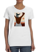 Sunseeker Bathers I T-shirt -Victoria Borges Designs