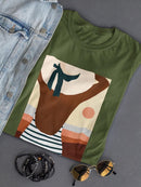 Sunseeker Bathers I T-shirt -Victoria Borges Designs