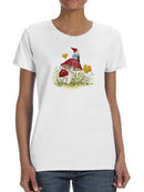 Garden Guardian I. T-shirt -Victoria Borges Designs