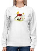 Garden Guardian Ii Sweatshirt -Victoria Borges Designs