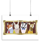 Well Dressed Animals Portrait Wall Art -Victoria Borges Designs