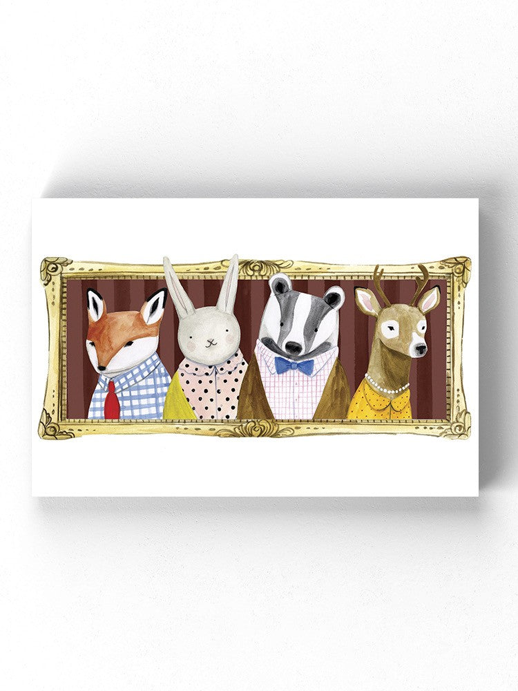 Well Dressed Animals Portrait Wall Art -Victoria Borges Designs