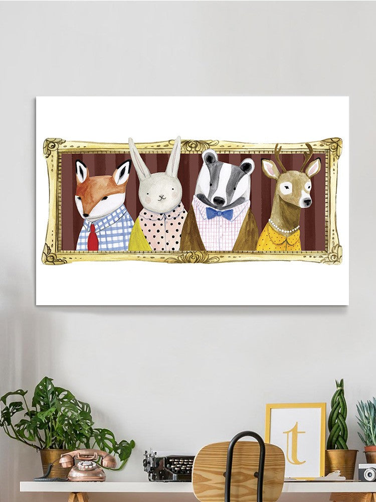 Well Dressed Animals Portrait Wall Art -Victoria Borges Designs