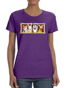 Well Dressed Animals Portrait T-shirt -Victoria Borges Designs