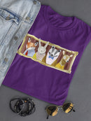 Well Dressed Animals Portrait T-shirt -Victoria Borges Designs