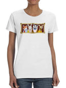 Well Dressed Animals Portrait T-shirt -Victoria Borges Designs