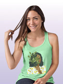 Botany Portrait I. T-shirt -Victoria Borges Designs