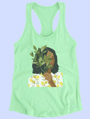 Botany Portrait I. T-shirt -Victoria Borges Designs