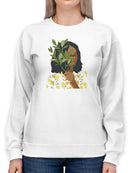 Botany Portrait I. Sweatshirt -Victoria Borges Designs