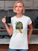 Botany Portrait I. T-shirt -Victoria Borges Designs
