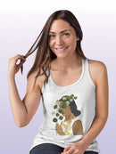 Botany Portrait Ii. T-shirt -Victoria Borges Designs