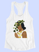 Botany Portrait Ii. T-shirt -Victoria Borges Designs