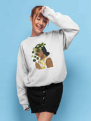 Botany Portrait Ii. Sweatshirt -Victoria Borges Designs