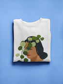 Botany Portrait Ii. Sweatshirt -Victoria Borges Designs