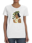 Botany Portrait Ii. T-shirt -Victoria Borges Designs