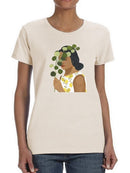 Botany Portrait Ii. T-shirt -Victoria Borges Designs
